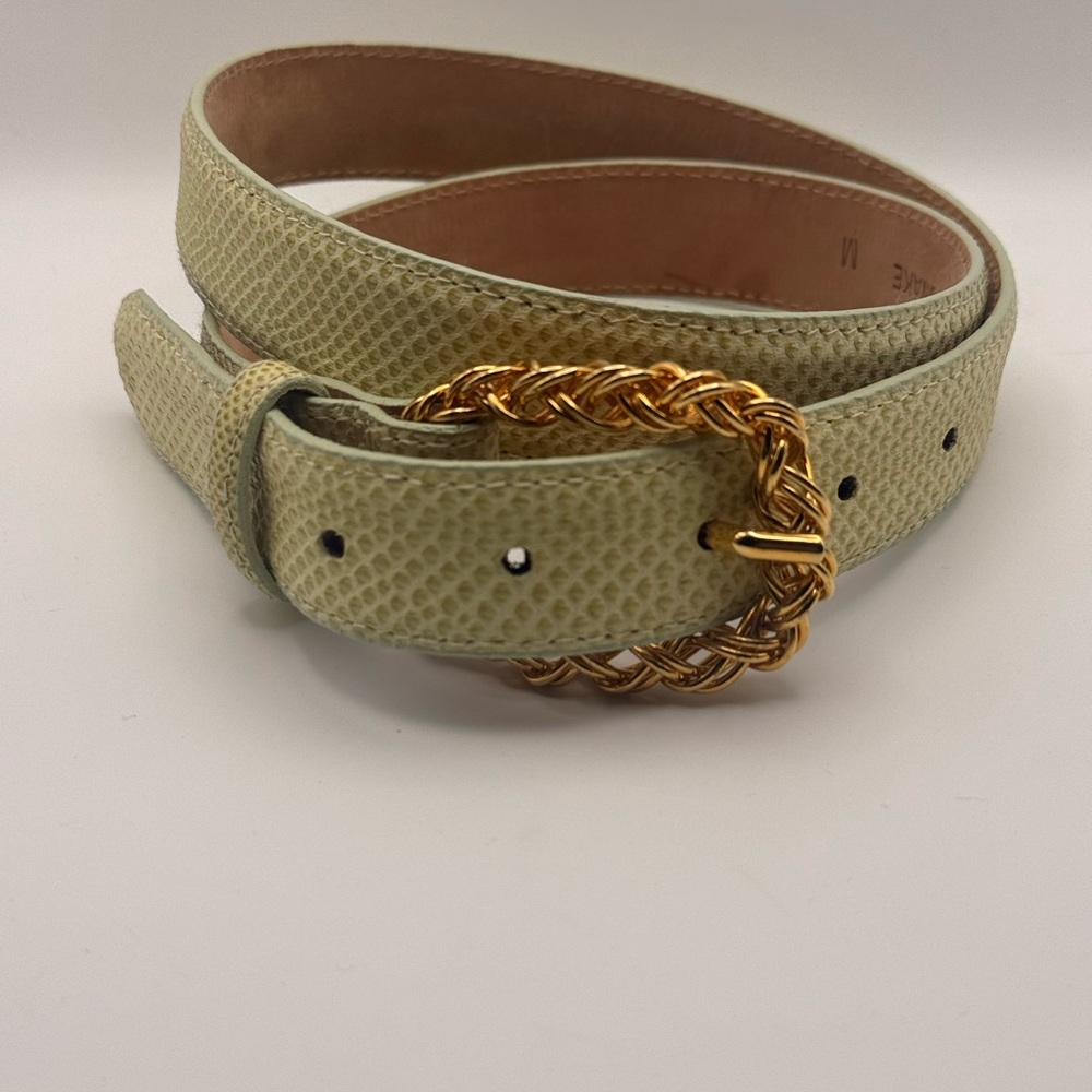Vintage Carlisle Snakeskin Belt